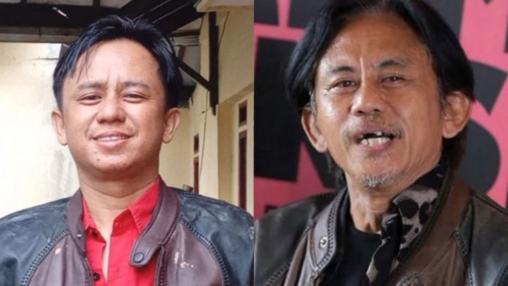 Epy Kusnandar dan putranya Qodrat Pratama Putra. [facebook]