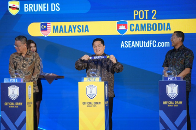 Ketum PSSI, Erick Thohir saat drawing ASEAN Championship 2025. (PSSI)