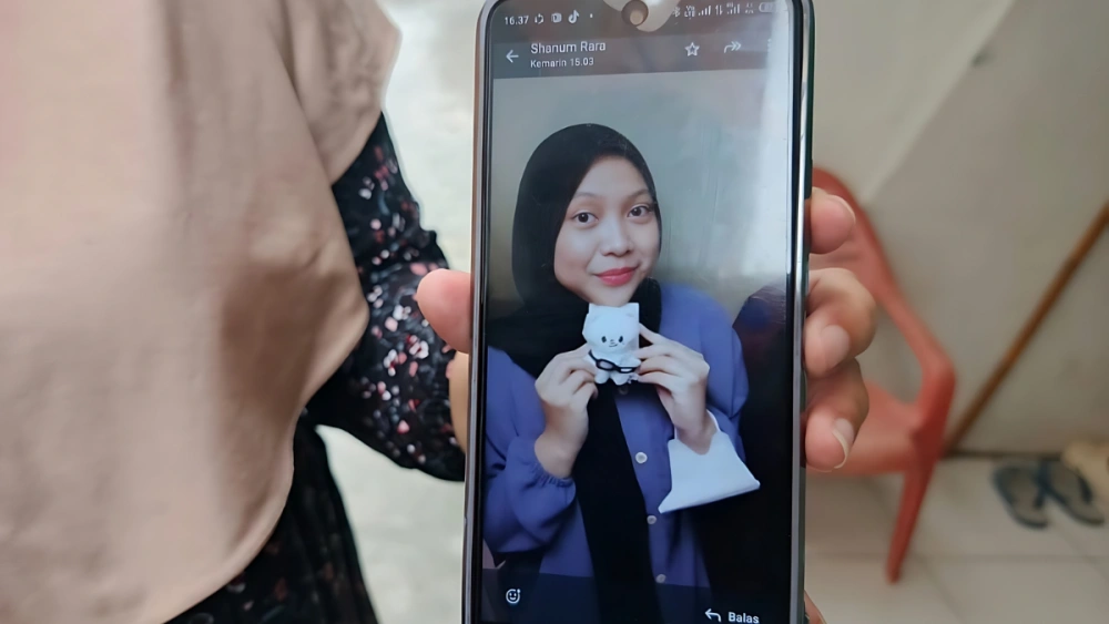 Potret Ervina, salahh satu korban kebakaran Terra Drone. [FTNews.co.id/Selvianus Kopong Basar]