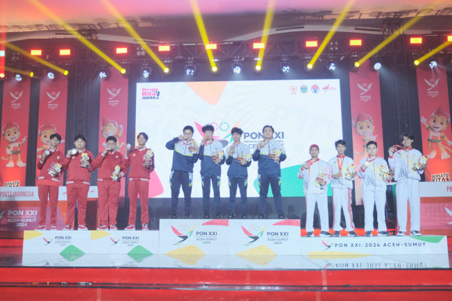 Jabar Bawa Pulang Medali Emas Cabor Esports Free Fire PON XXI Aceh-Sumut 2024