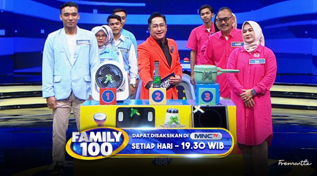 Ayo, Daftar Jadi Peserta Family 100!