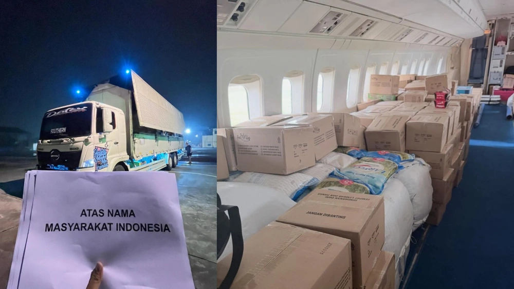 Ferry Irwandi kirim 2,6 ton bantuan logistik ke korban bencana di Sumatera [Instagram @irwandiferry]