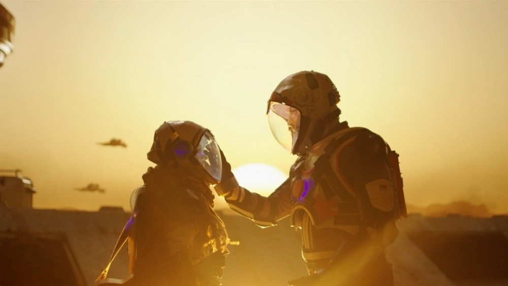 Salah satu adegan di film Pelangi di Mars. [Instagram]