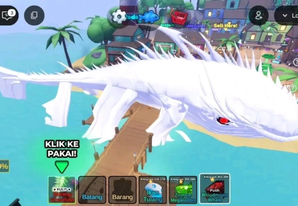 Auto Gacor! Daftar Kode Redeem Fish It yang Masih Aktif Bulan Ini