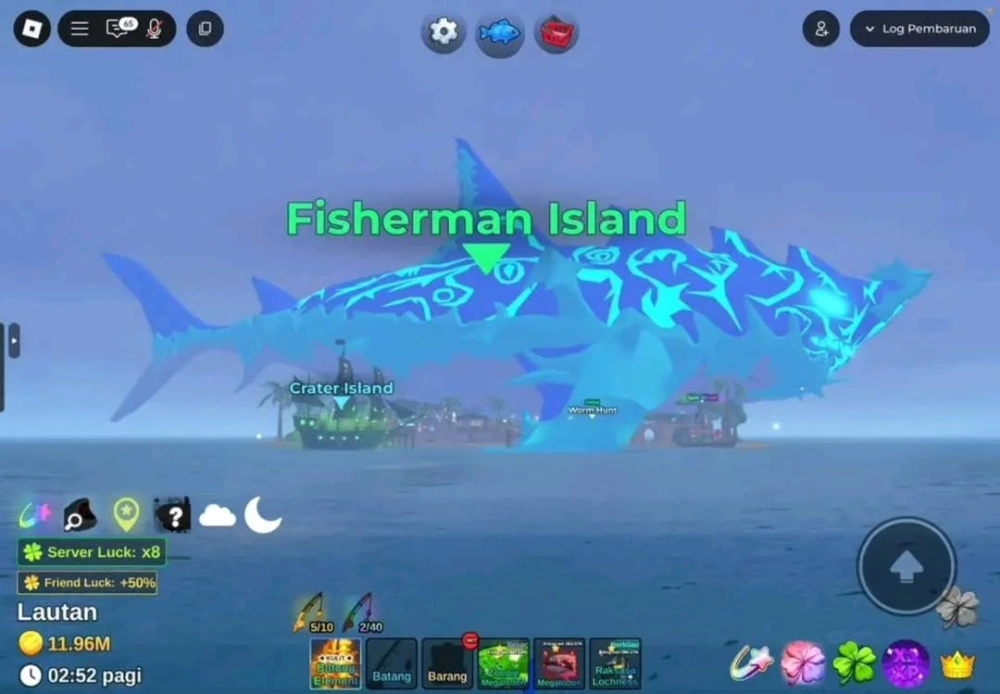 Kode redeem Fish It (Instagram) 