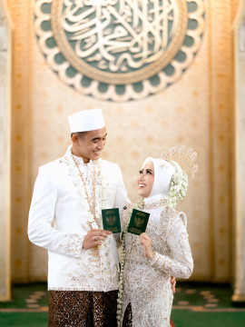 Pernikahan Rizky Ridho dan Sendy Aulia. (Instagram @rizkyridhoramadhani)