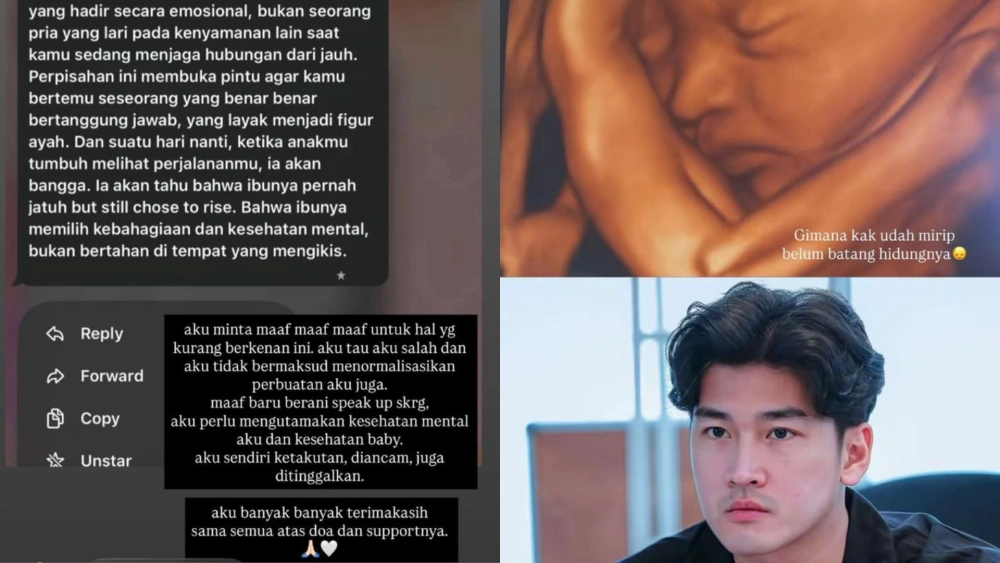 Friceilda Prillea tunjukkan bukti hasil USG anaknya. [TikTok]