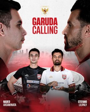 Garuda calling Indonesia vs China. (Instagram @timnasindonesia)