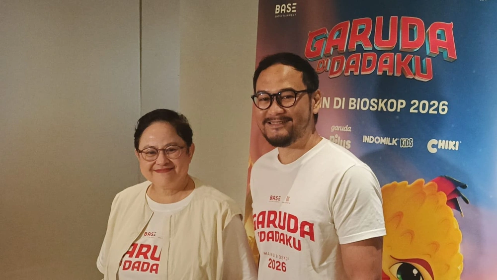 Shanty Harmayn mengungkap film animasi Garuda di Dadaku digarap secara kolaboratif oleh ratusan animator lokal dari berbagai kota di Indonesia. [FTNews/Selvianus Kopong Basar]