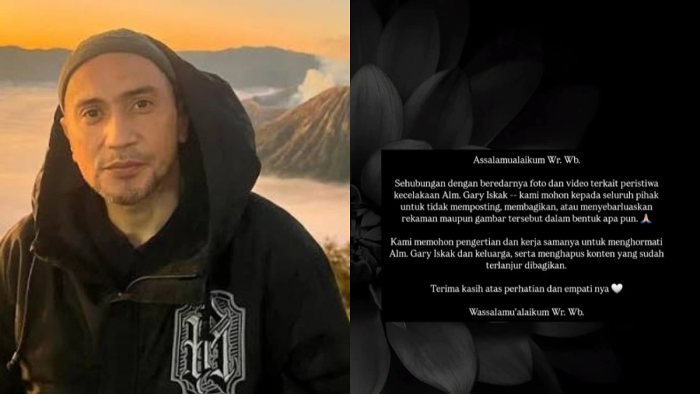 Video Kecelakaan Gary Iskak Viral, Keluarga: Mohon Dihapus