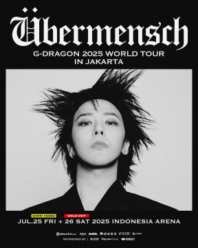 Hari konser tambahan G-Dragon di Jakarta. (Instagram/@ckstar.id)