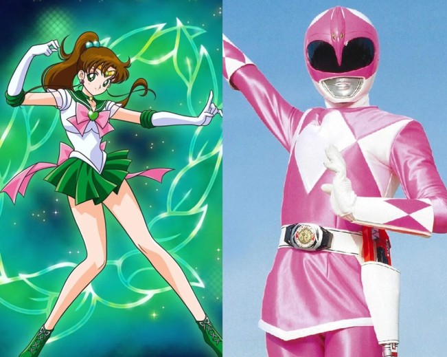 Deretan Karakter Kartun dan Superhero Bernuansa Brave Pink Hero Green