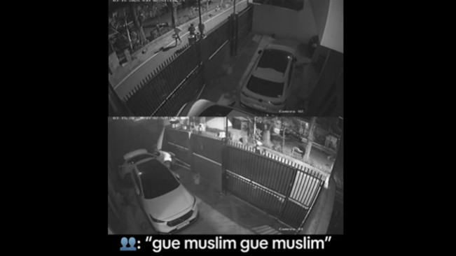 Viral Anak-Anak Muda Bangunkan Sahur Keluarga Non-muslim, Kabur Saat Pemilik Rumah Keluar