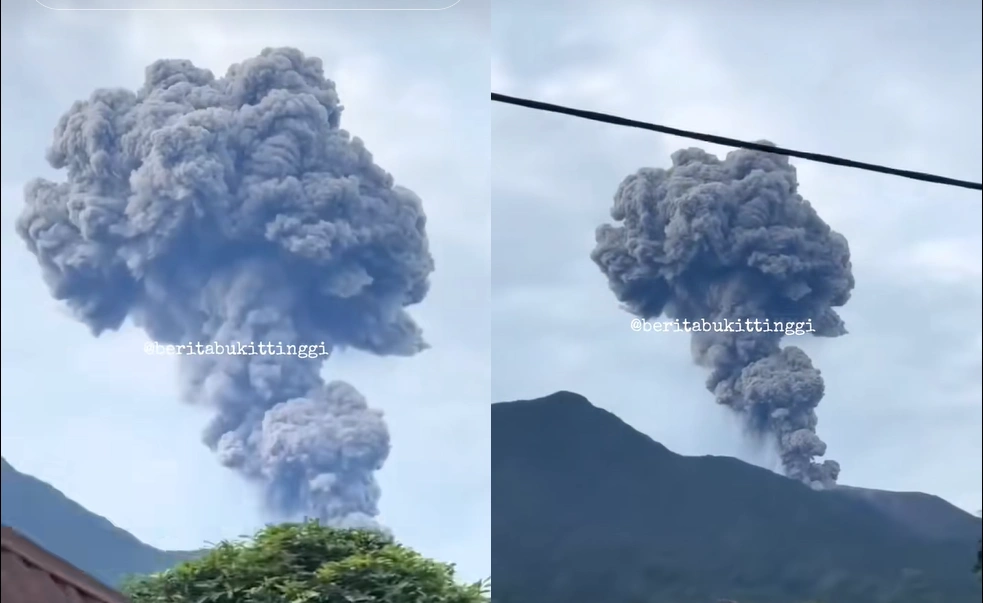 Gunung Marapi Erupsi di Tengah Bencana Banjir Sumbar, Gangguan Saluran Pernapasan Mengintai