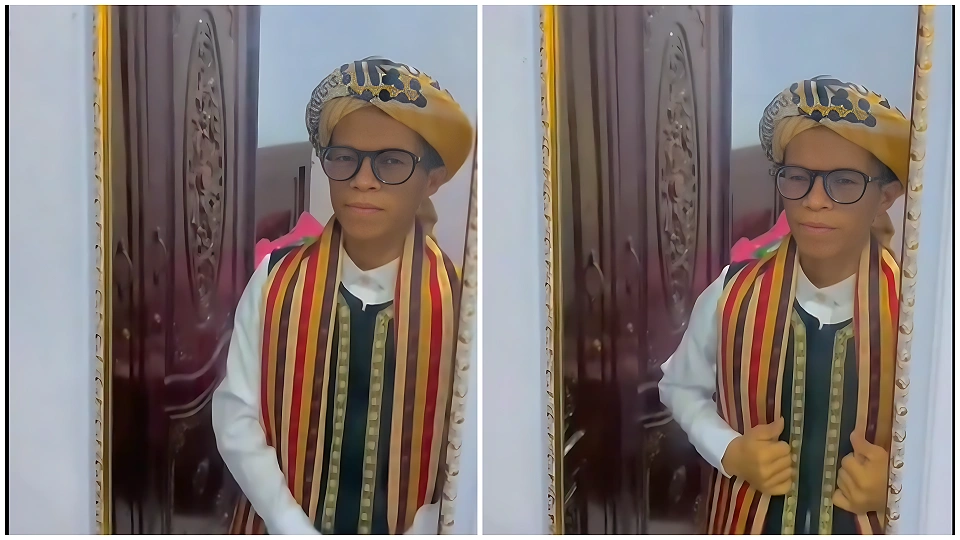 Gus Kafin sosok pria yang menikahi Ning Robwah (TikTok)