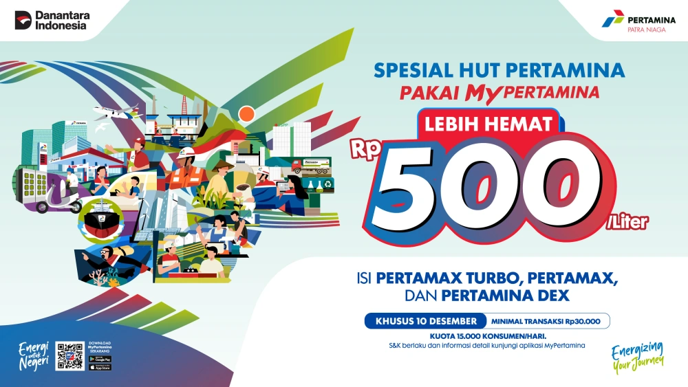 Harga BBM Pertamina 10 Desember 2025. [mypertamina]