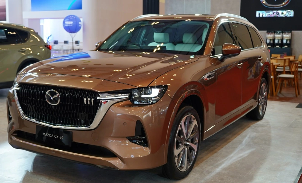 Harga dan varian Mazda CX-80 di GJAW 2025 [Mazda Indonesia]