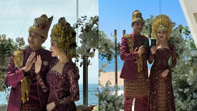 Selamat! Harris Vriza dan Haviza Devi Anjani Resmi Menikah