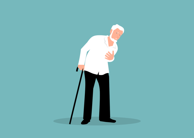Ilustrasi sesak di dada (Pixabay)