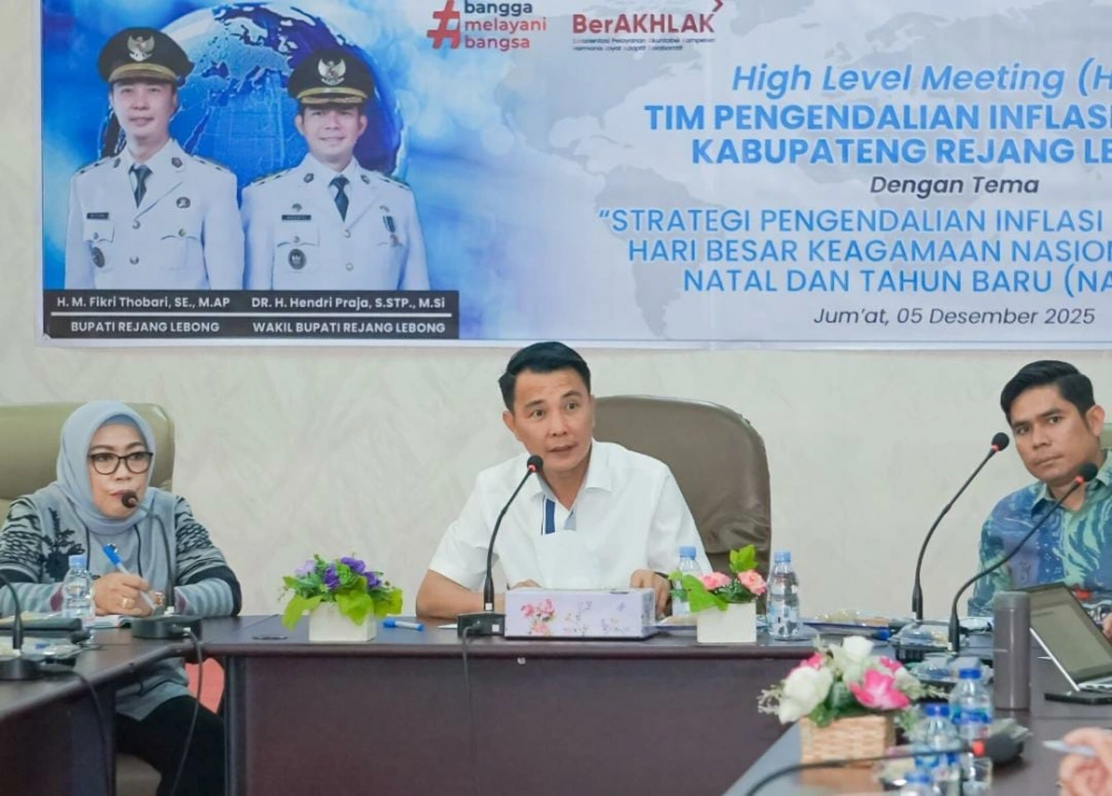 Jelang Nataru: Bupati Rejang Lebong Pimpin Rapat Penting! Harga Kebutuhan Pokok Dijamin Aman?