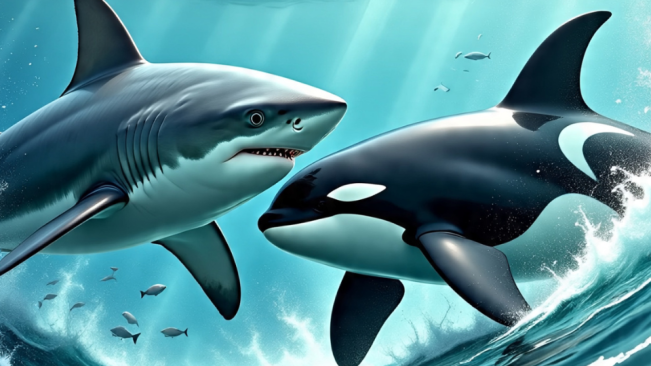 Orca atau Hiu, Siapa yang Lebih Perkasa di Lautan?