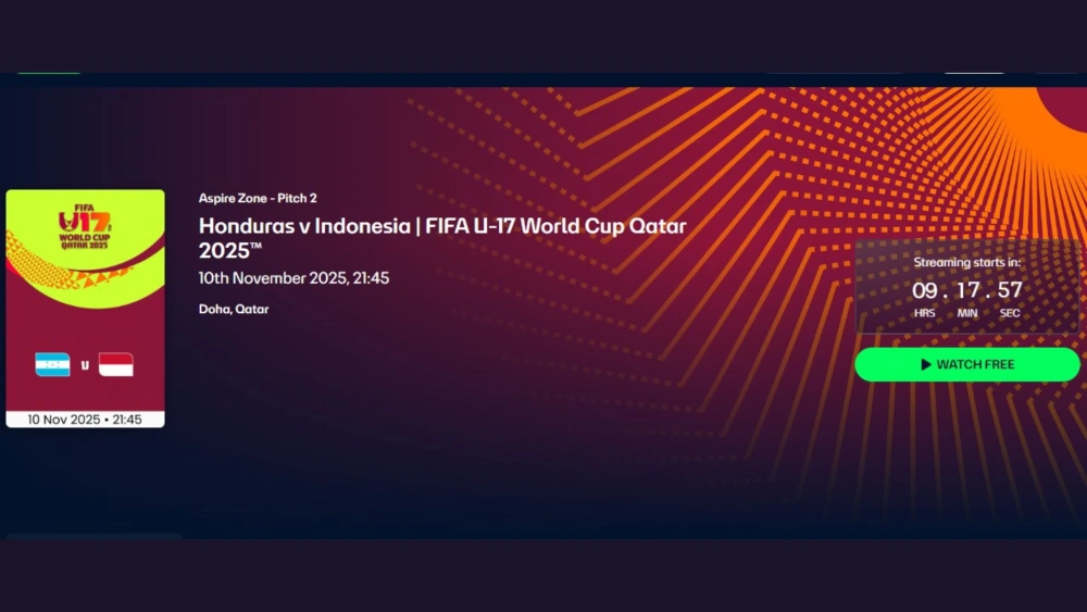 Honduras U-17 vs Indonesia U-17 di Piala Dunia. [fifa.com]