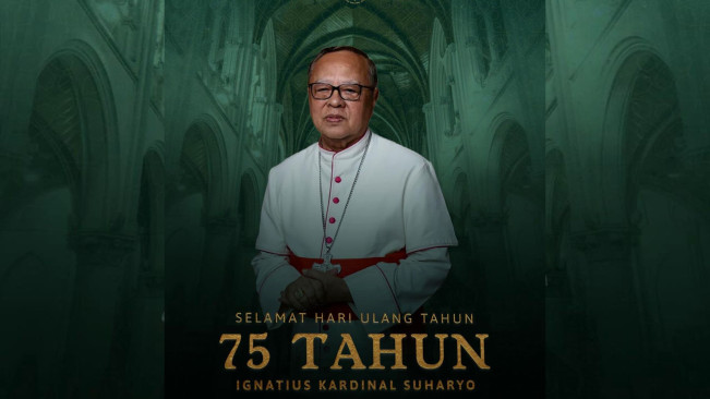 Uskup Agung Jakarta Ignatius Kardinal Suharyo. (Instagram @humaskaj)