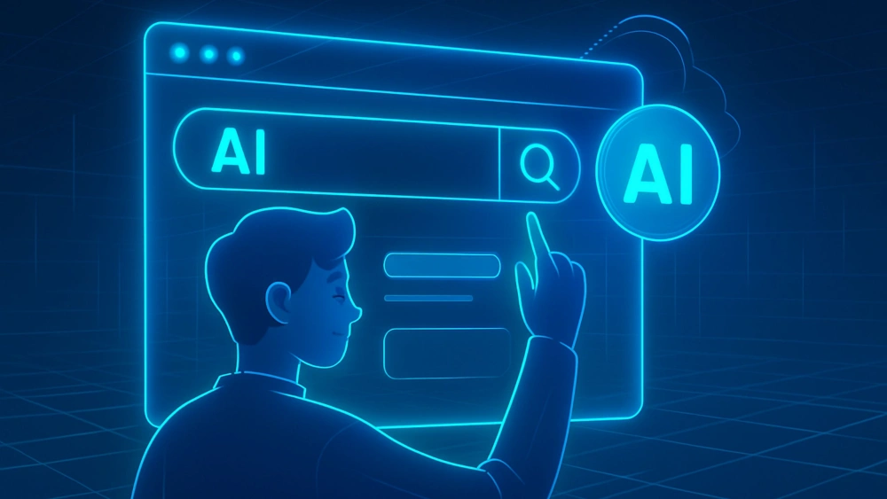 Ilustrasi AI browser. [ftnews-copilot]