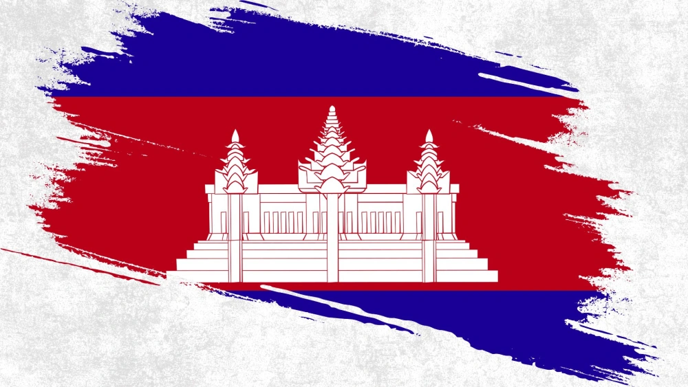 Ilustrasi bendera Kamboja [FTNews]