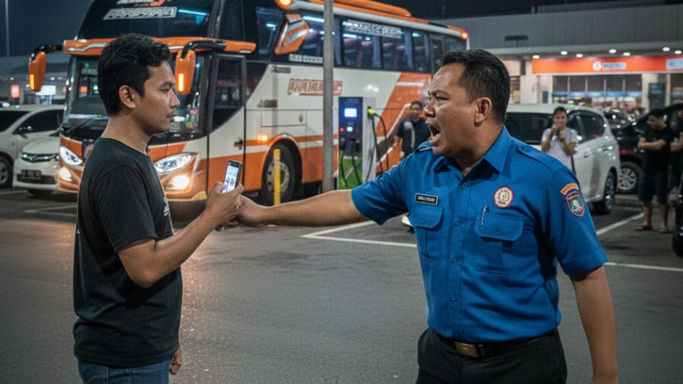 Sopir Bus Rosalia Viral Usai Aksi Ugal-Ugalan di Tol dan Ngamuk di Rest Area