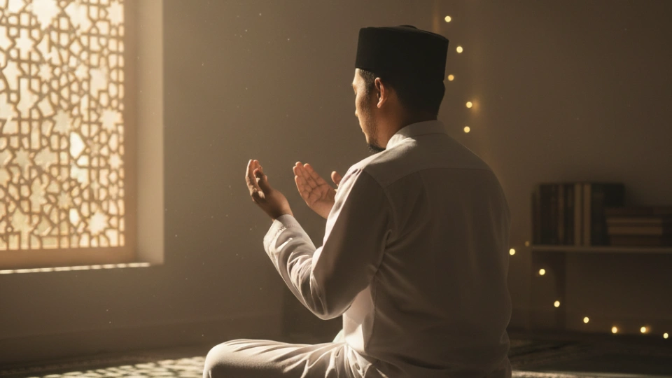 Ilustrasi Bulan Rajab (Gemini AI)