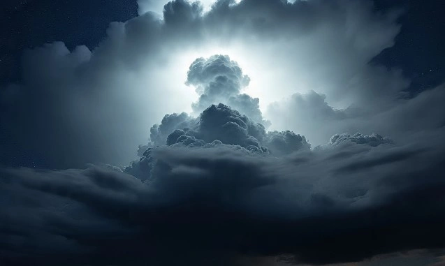 Video Viral Langit Depok, Lampion atau Lampu Sorot yang Bergerak?