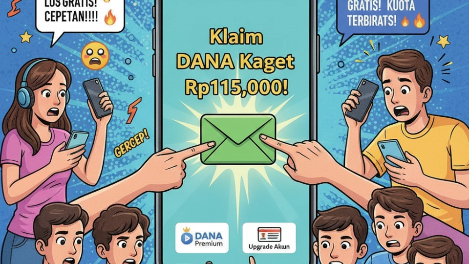DANA Kaget Viral Hari Ini! Klaim Saldo Gratis Rp115.000, Cepat Sebelum Habis