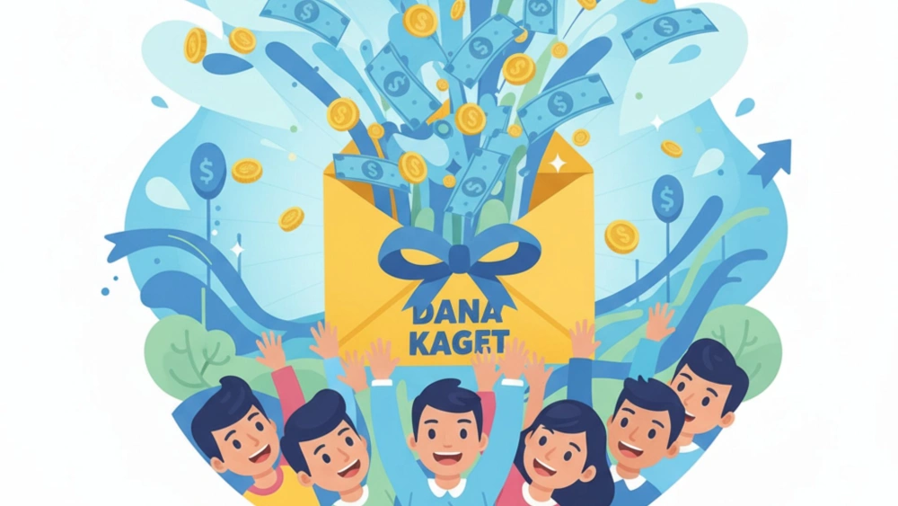 Ilustrasi Dana Kaget [Google Ai]