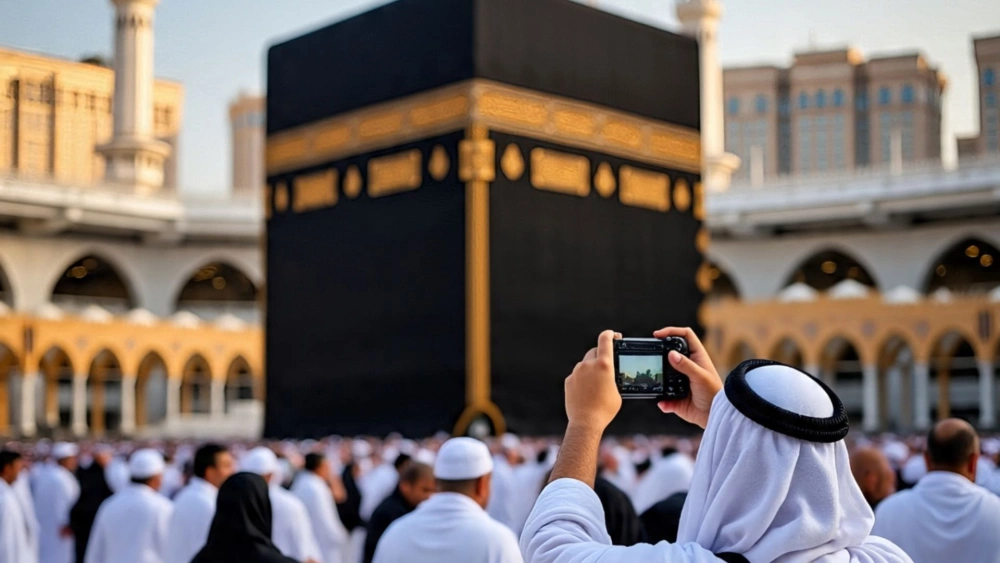 Potret Ka'bah yang berada di Masjidil Haram, Mekah, Arab Saudi. [ist]