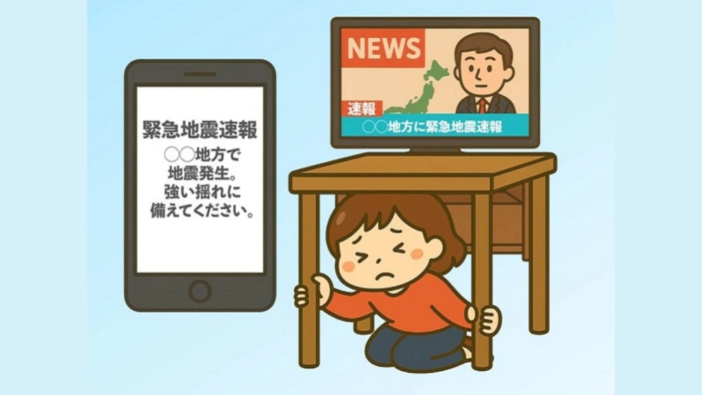 Ilustrasi - Gempa Jepang yang berpotensi tsunami. [JMA.go.jp]