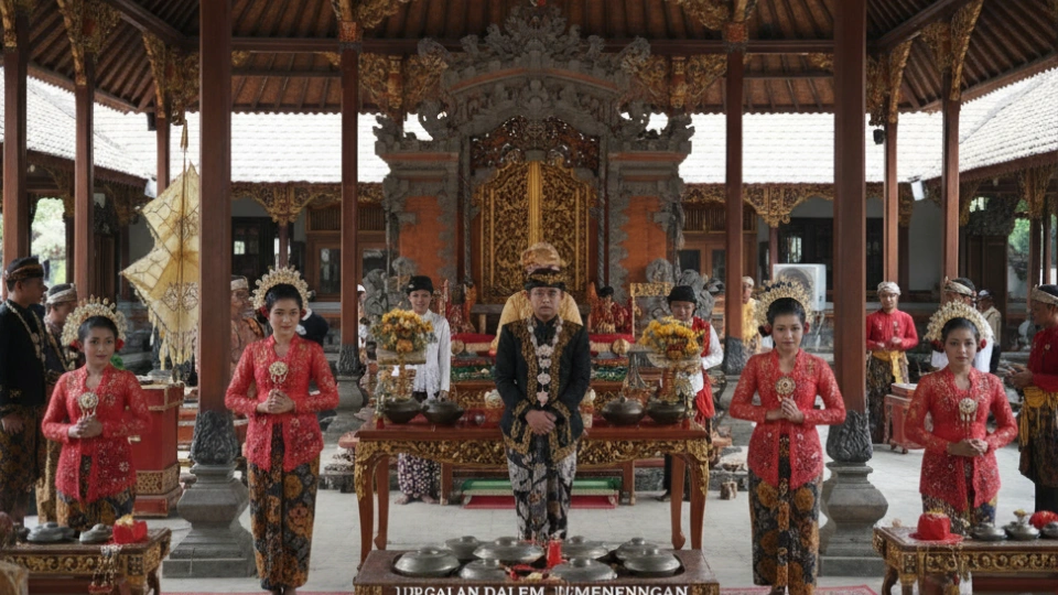 Ilustrasi Upacara Jumenengan [Gemini AI] 