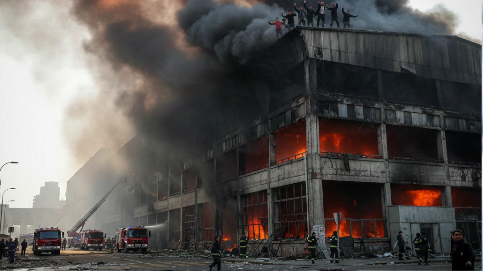 Detik Mencekam! Korban Teriak dari Rooftop Saat Kebakaran Terra Drone