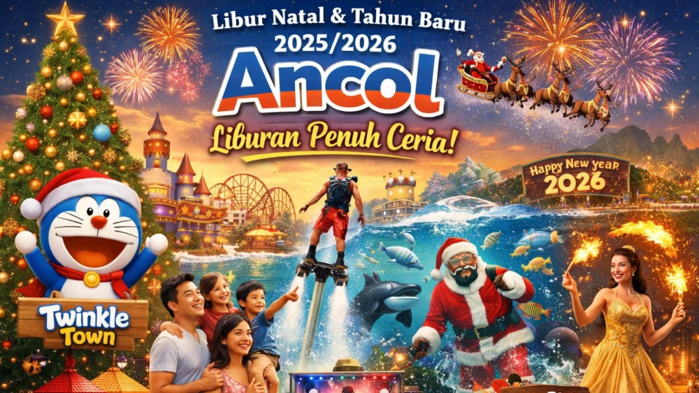 Liburan Nataru di Ancol, Ini Deretan Hiburan dan Wahana Spesial