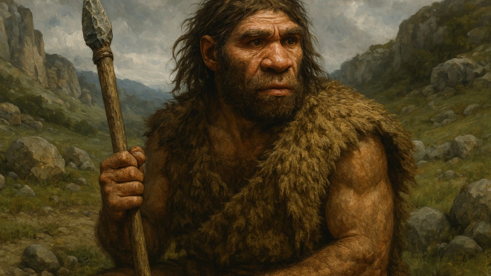Ilustrasi manusia purba. [ftnews-copilot]