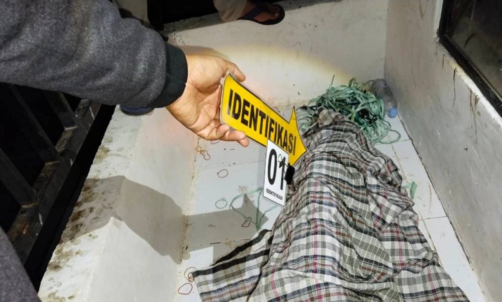 Ilustrasi penyelidikan penemuan mayat. [Dok. Polisi]