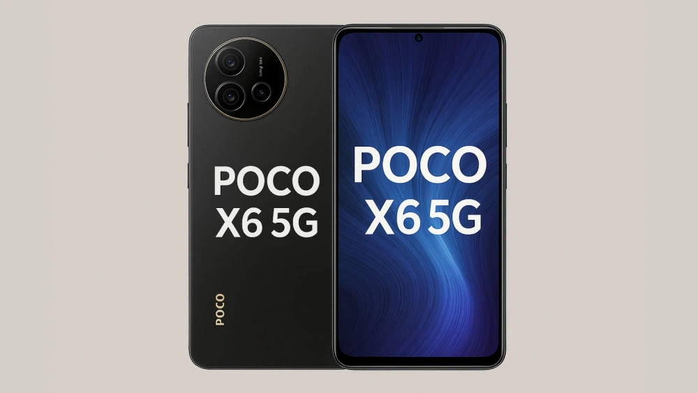 Ilustrasi Poco X6 5G. [ftnews-copilot]