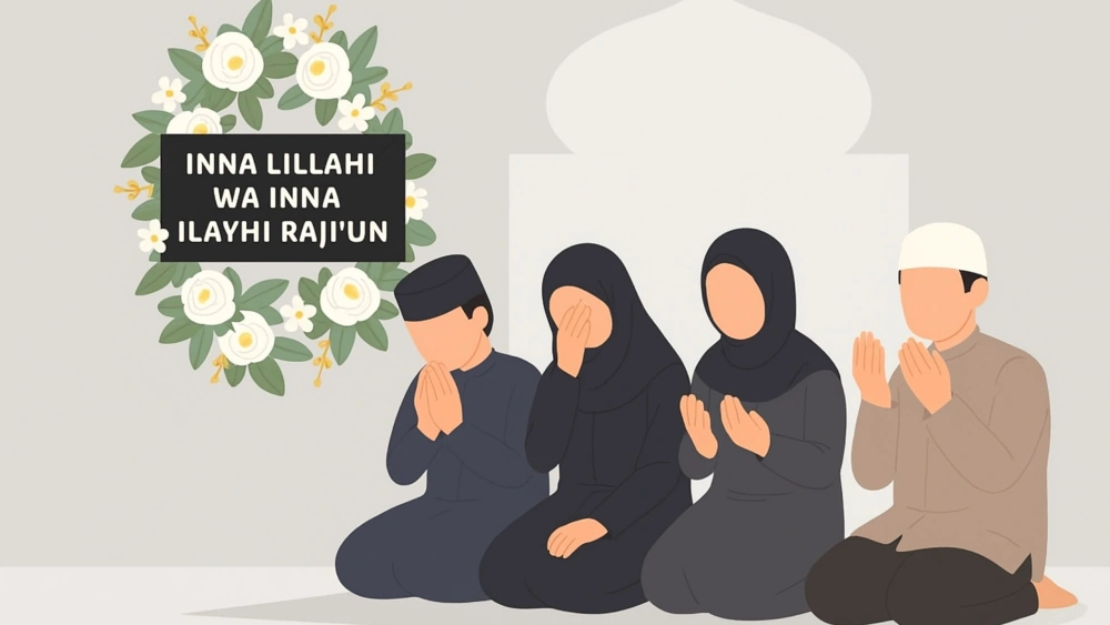 Ilustrasi takziah duka cita. [ftnews-copilot]