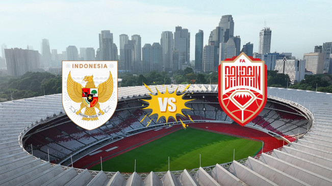 Jadwal Siaran Langsung Indonesia Vs  Bahrain Hari Ini, Kick Off Jam Berapa?