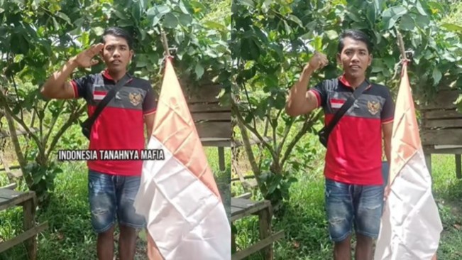 Viral Pria Ubah Lirik Indonesia Pusaka: Rela Dipenjara Asal Indonesia Bebas dari Para Koruptor