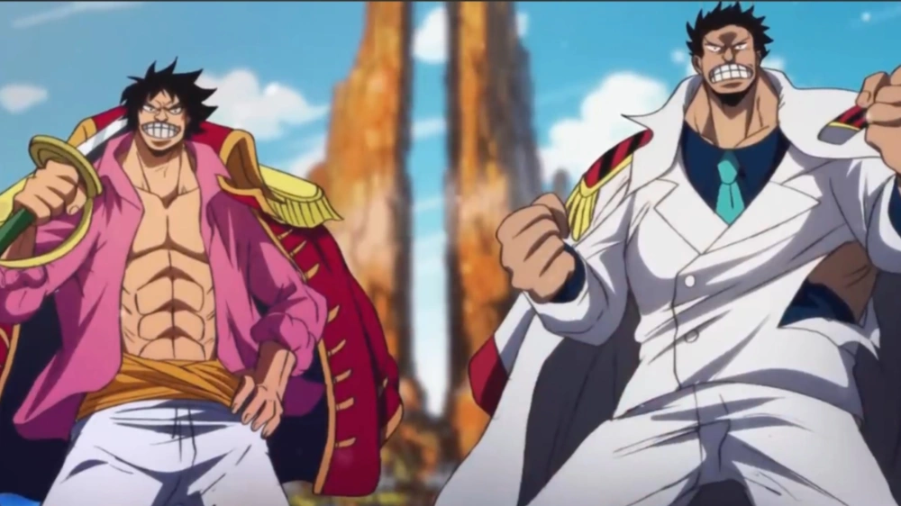 Roger dan Garp. [YouTube Anime Haki]