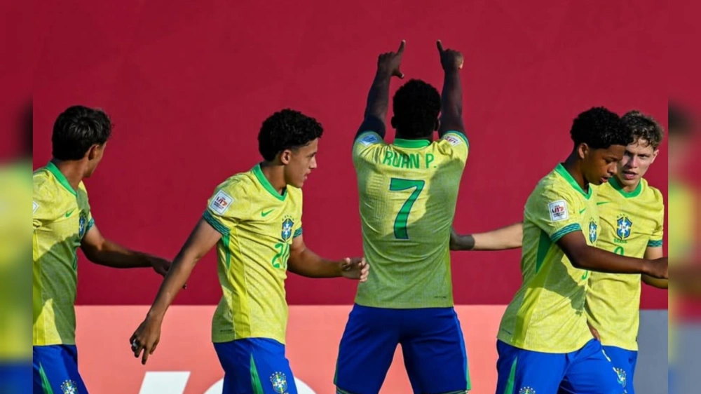 Pemain Brasil U-17. [Instagram]