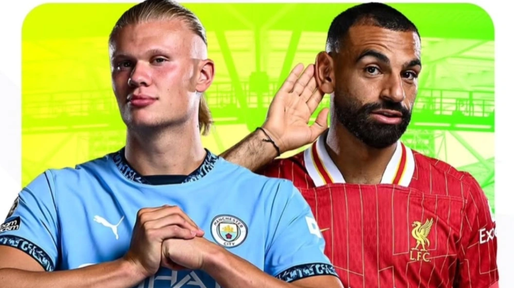 Erling Haaland dan Mohamed Salah akan beradu tajam. [Instagram]