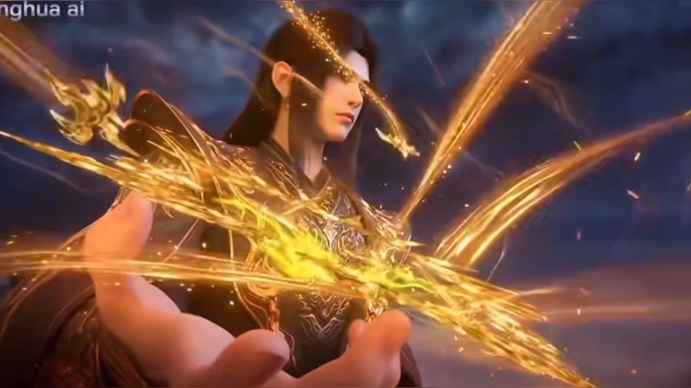 Xiao Yan mengeluarkan teknik Dou tingkat tinggi. [Facebook]