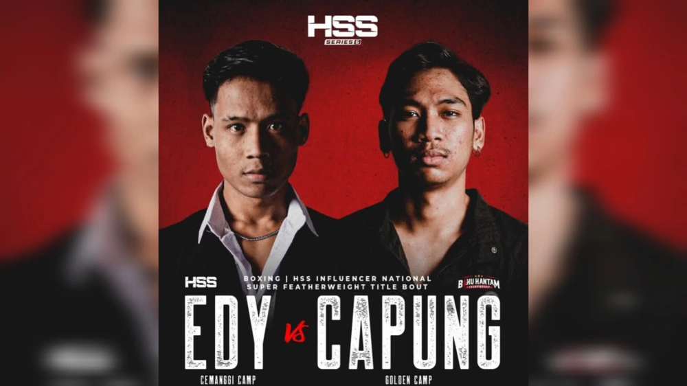 Link nonton live Edy Boxing vs Capung hari ini. [Instagram]